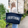 Everything Really Big Bag ~ in Forest Green, Peach, Sea Glass, Midnight or Pink