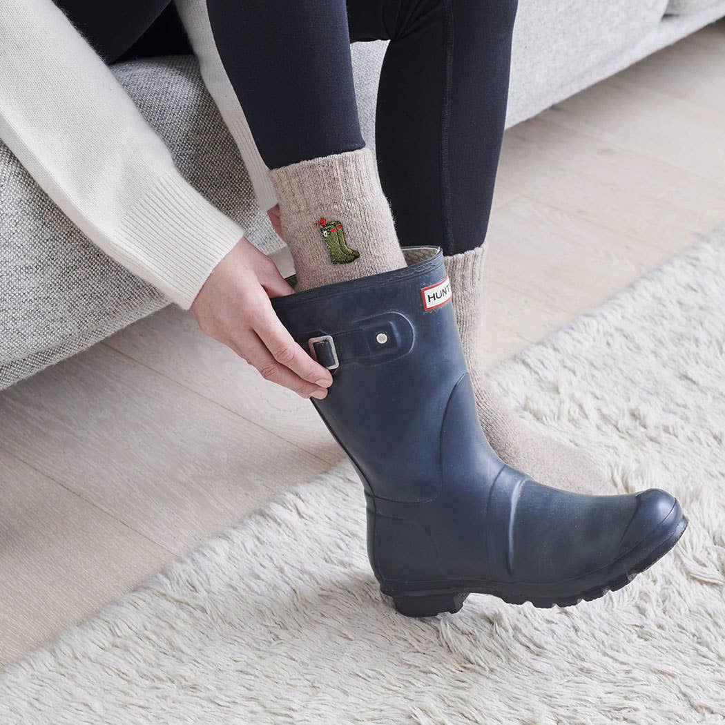 Wellies Gardening Wool Socks
