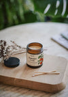 Tomato Leaf Scented Jar Heirloom Vines and Fresh Grass with Lime