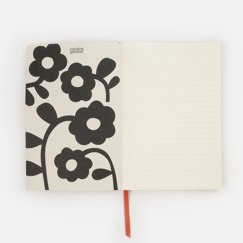 Floral A5 Soft Cover Notebook