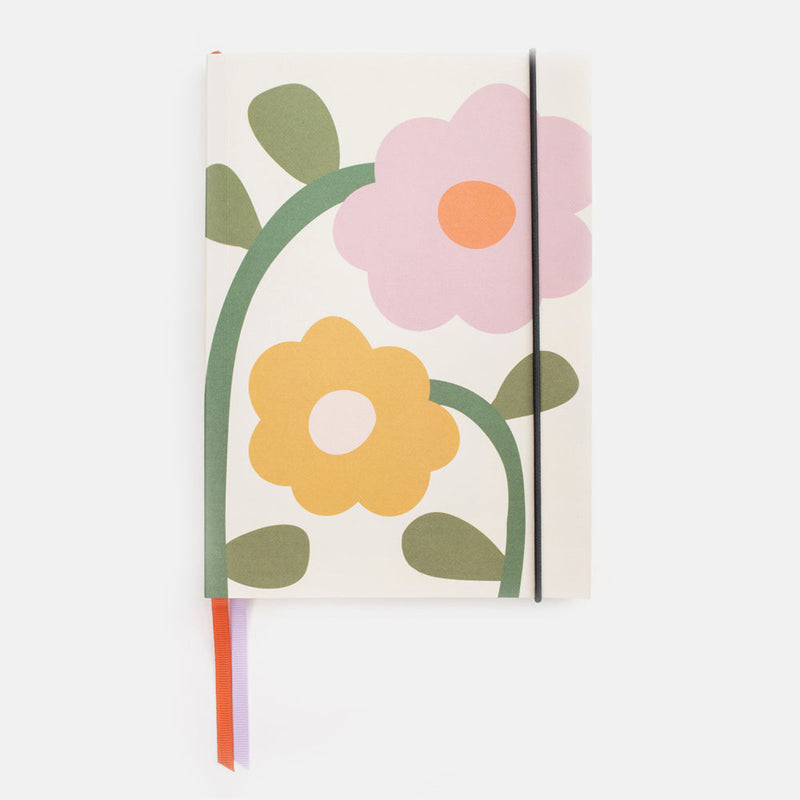 Floral A5 Soft Cover Notebook