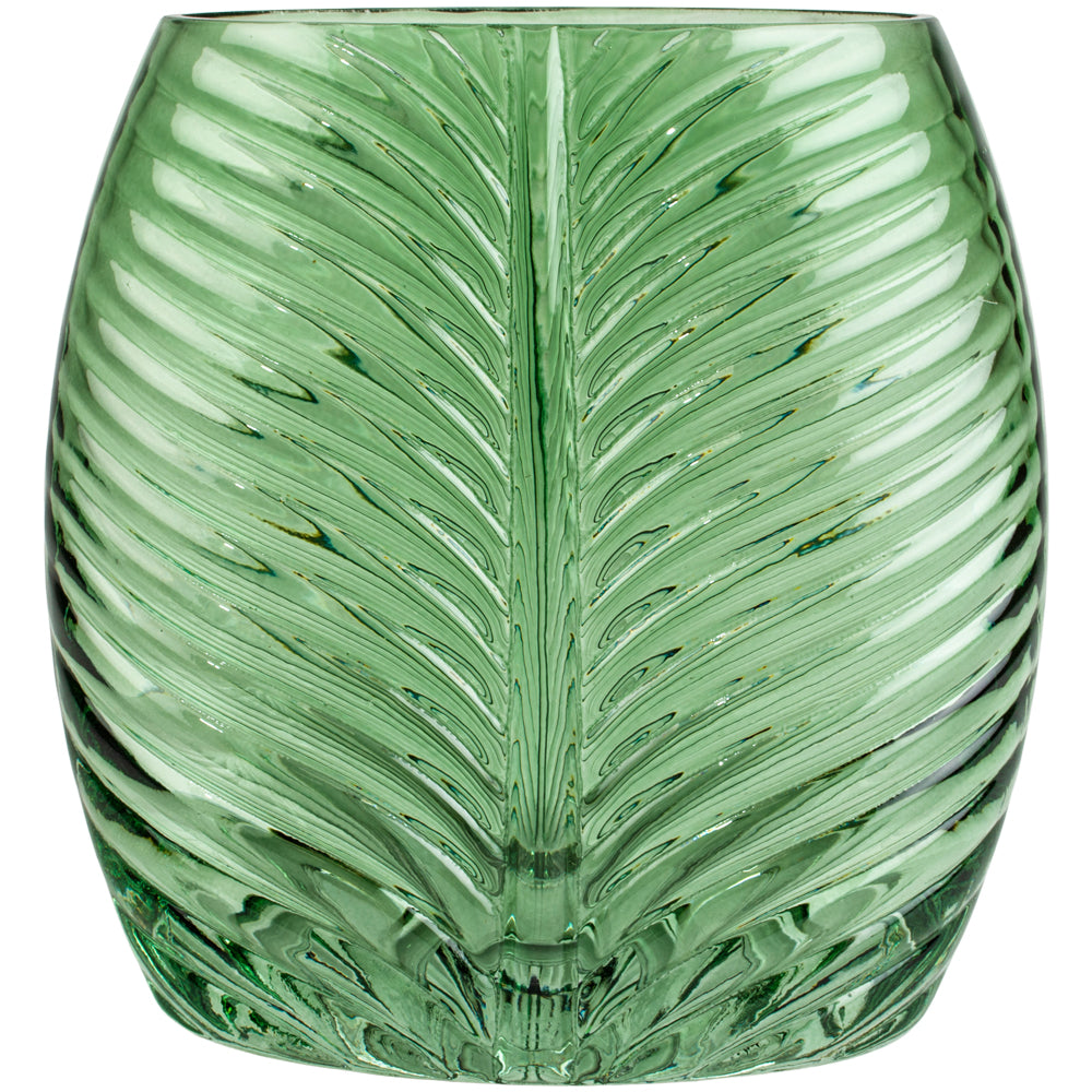Green Leaf Vase