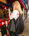 Black Eva Oversized Hobo Tote Bag