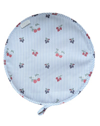 Blue & White Striped Berries Hob Cover (single)