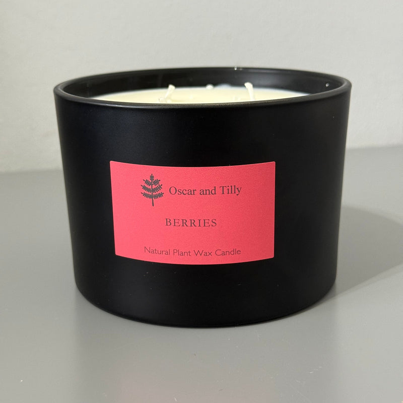 Winter Berries 3 Wick Candle
