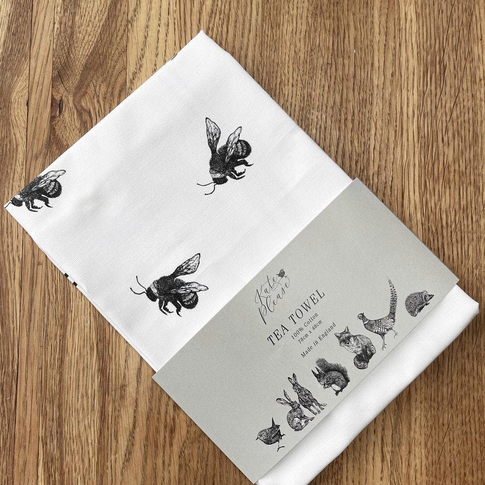 Bertie Pure Cotton Tea Towel