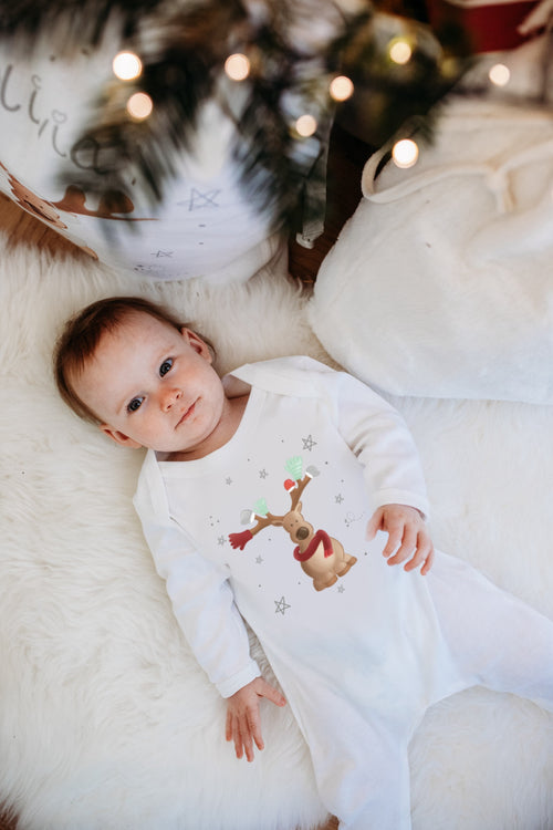 Reindeer Sleepsuit