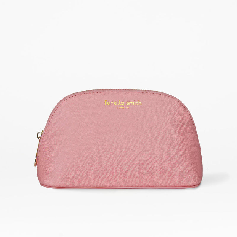 Vegan Leather Oyster Cosmetic Case