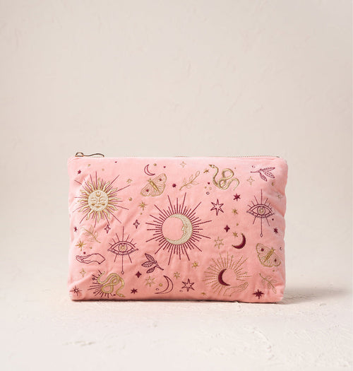 Boho Mysticism Everyday Pouch Pink