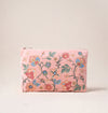 Botanical Garden Pale Pink Velvet Everyday Pouch