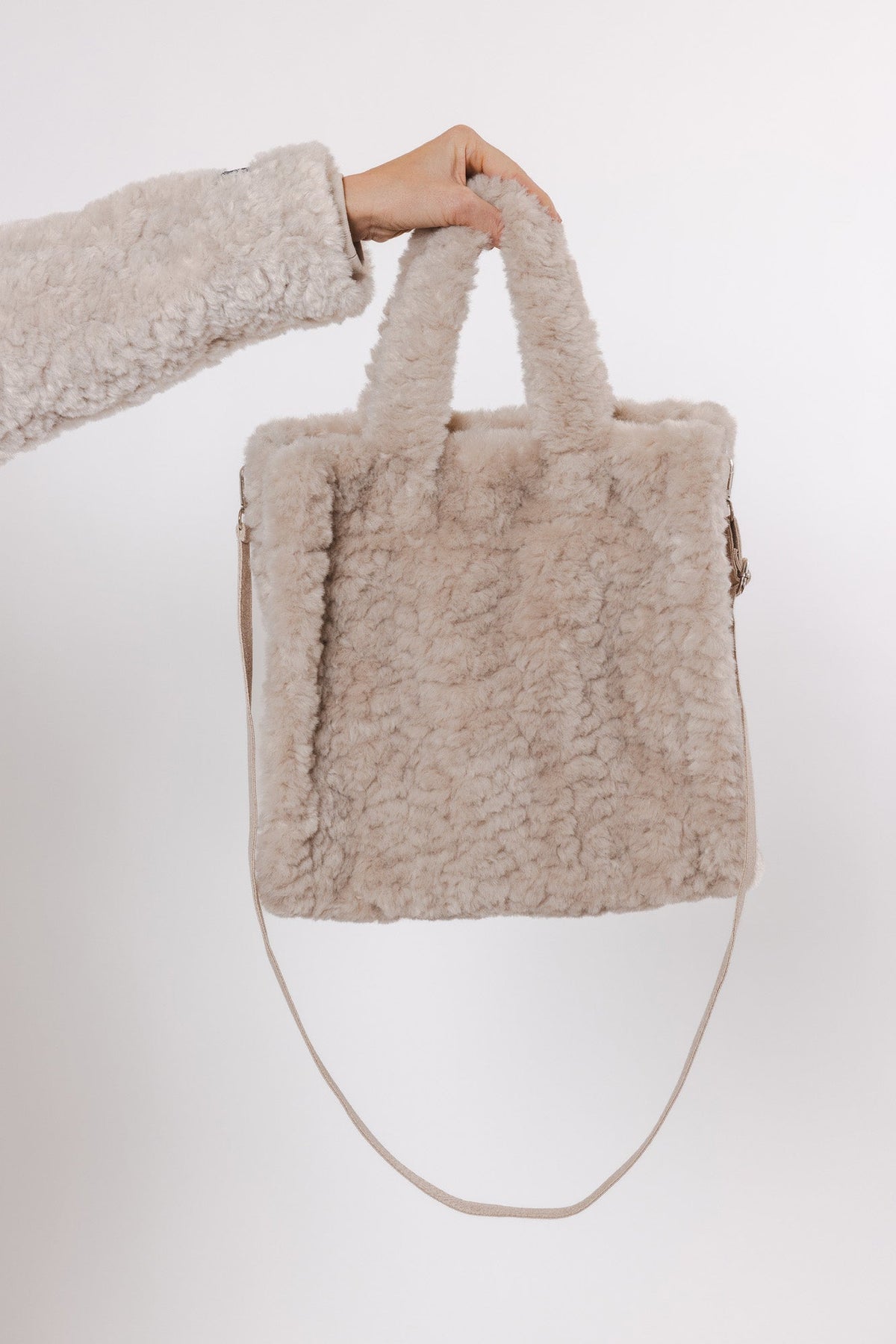 Brax Faux Fur Shopper Bag