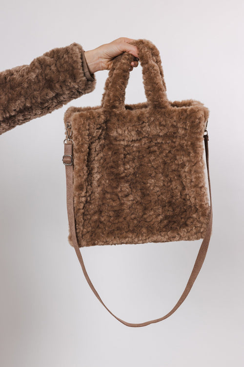 Brax Faux Fur Shopper Bag