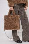 Brax Faux Fur Shopper Bag