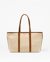 Izzie Tote Bag - Canvas & Leather