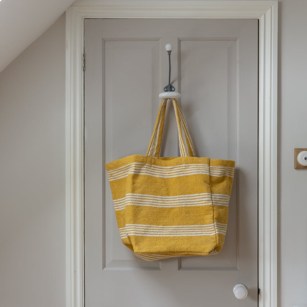 Chunky Stripe Tote Bag ~ in 5 bold brights