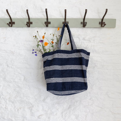 Chunky Stripe Tote Bag ~ in 5 bold brights