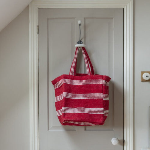 Chunky Stripe Tote Bag ~ in 5 bold brights