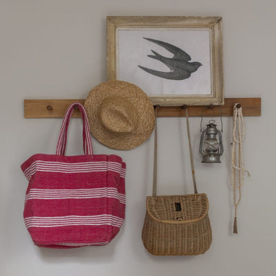 Chunky Stripe Tote Bag ~ in 5 bold brights