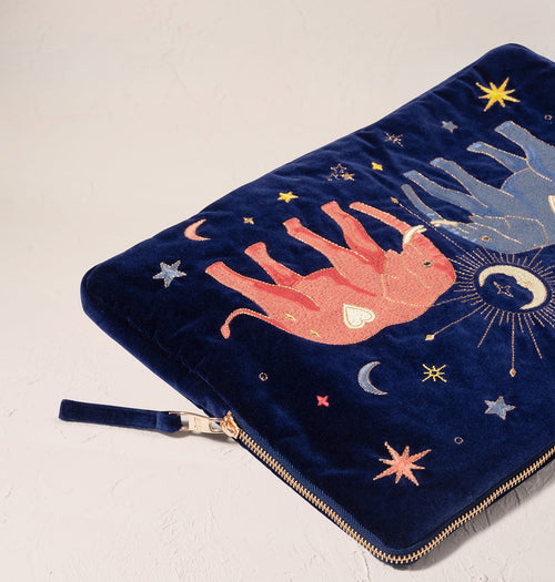 Celestial Elephant Laptop Case Large