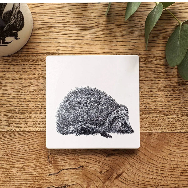 Horace the Hedgehog Ceramic Coaster