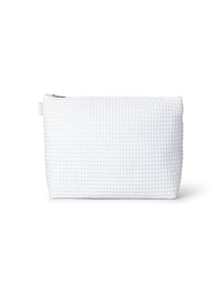 Waffle Cosmetic Bag ~ White - 2 sizes