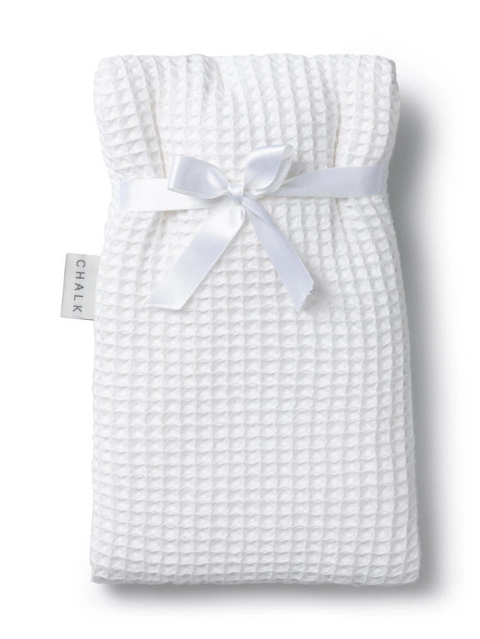 Bailey White Waffle Hot Water Bottle