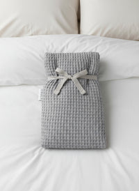 Bailey Mini Hot Water Bottle - Light Grey