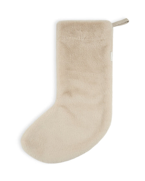 Flat Fur Christmas Stocking ~ In Ivory or Labrador