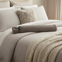 Luxury Fur Hot Water Bottle | Taupe