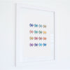 Chromatic Crab Collection - Watercolour Print