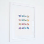 Chromatic Crab Collection - Watercolour Print