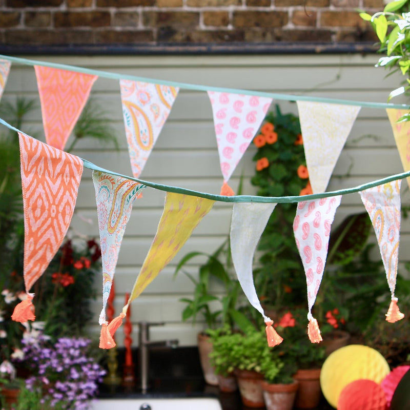 Paisley Cotton Fabric Bunting
