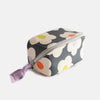 Multi Flower Charcoal Make Up Bag Organiser