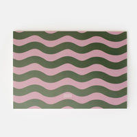 Mono Floral Desk Pad