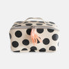 Mono Spots Flat Lay Wash Bag