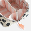 Mono Spots Flat Lay Wash Bag