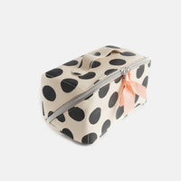 Mono Spots Flat Lay Wash Bag