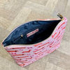 Dachshund Vegan Leather Washbag