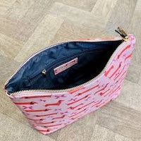 Dachshund Vegan Leather Washbag