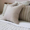 Darcy Brown Stripe Cushion cover