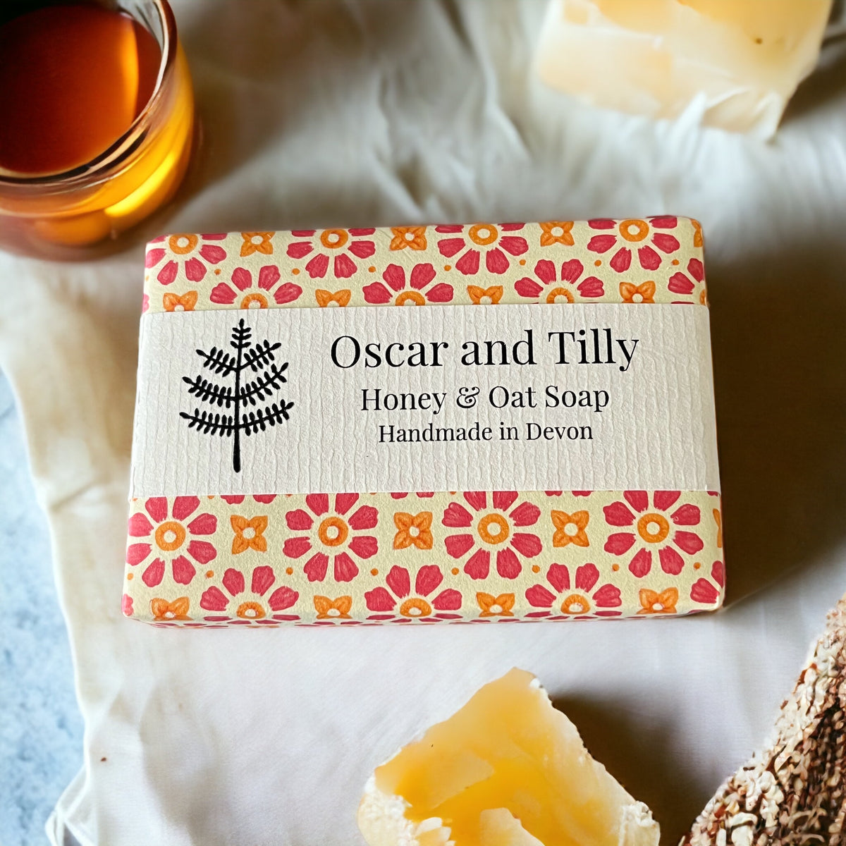 Handmade Oscar & Tilly Soap bars - 6 lovely fragrances