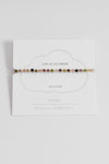 Amelia Bracelet Gold Plated With Tourmaline