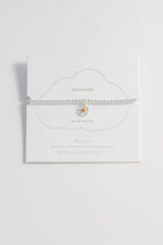 Sienna Wildflower Charm Bracelet - Silver Plated