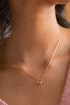 Bee Necklace - Gold Plated