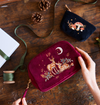 Enchanted Woodland Makeup Bag in Ruby