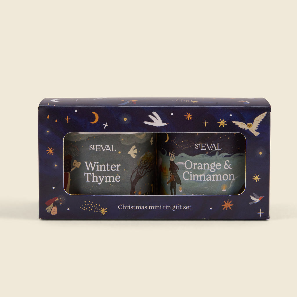 St Eval Christmas Mini Candle Tin Gift Set