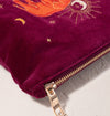 Enchanted Elephant Ruby Velvet Mini Pouch