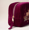 Enchanted Woodland Makeup Bag in Ruby