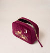 Enchanted Woodland Makeup Bag in Ruby