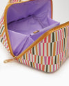 Abstract Lines Flat Lay Make-Up Bag